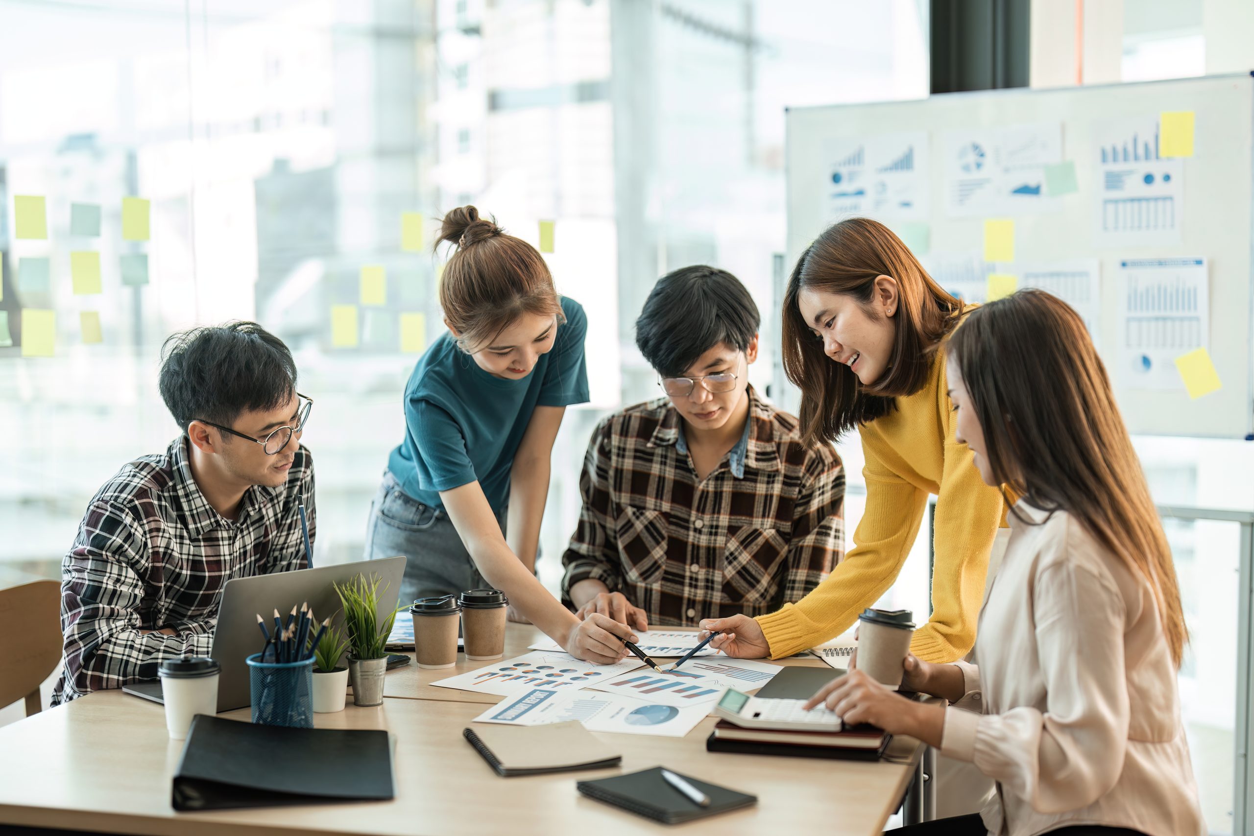 group of young asian creative business brainstorm 2023 05 04 22 12 44 utc scaled